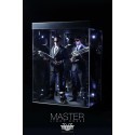 Master Light House présentoir vitrine acrylique avec éclairage pour figurines 1/6 (noir)