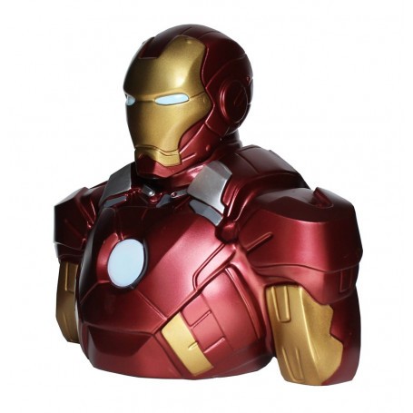Tirelire Marvel Comics buste / tirelire Iron Man 22 cm