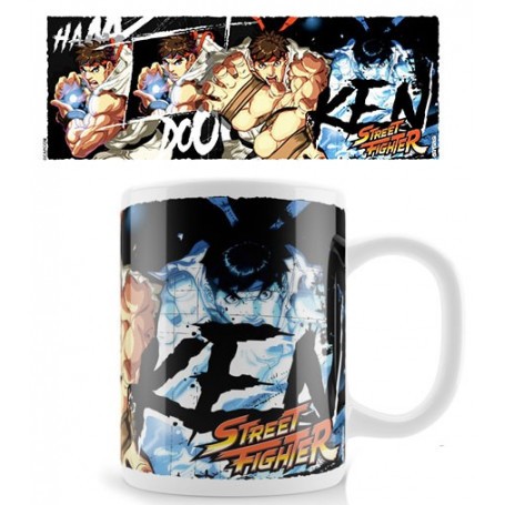  Street Fighter mug Hadoken
