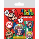 Super Mario pack 5 badges