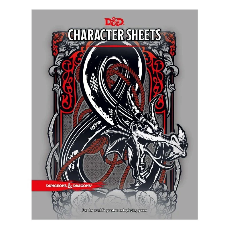 Dungeons & Dragons RPG feuilles de personnage (24) *ANGLAIS* Dungeons & Dragons RPG feuilles de personnage (24) *ANGLAIS*