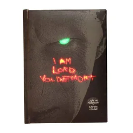 Harry Potter cahier lumineux Lord Voldemort