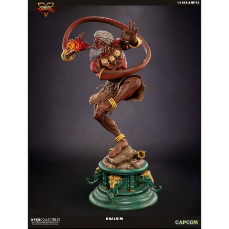  Street Fighter V statuette 1/4 Ultra Dhalsim Retail Version 62 cm
