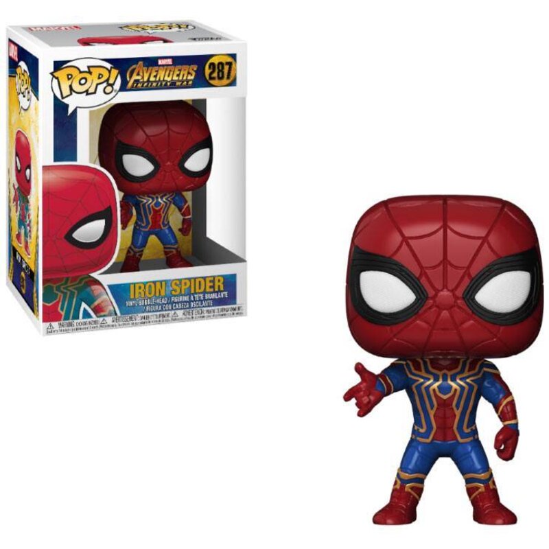 Figurines Pop Avengers Infinity War POP! Movies Vinyl figurine Iron Spider 9 cm