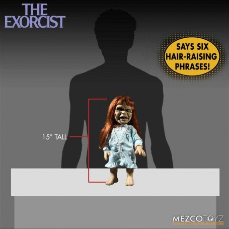 L'Exorciste figurine sonore Mega Scale Regan MacNeil 38 cm