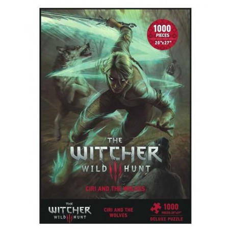  Witcher 3 Wild Hunt Puzzle Ciri and the Wolves