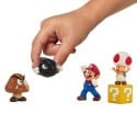 World of Nintendo pack 5 figurines Nouveau Super Mario Bros. U Acorn Plains 6 cm