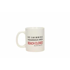 Les Dents de la mer mug Beach Closed