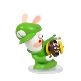 Mario + The Lapins Crétins Kingdom Battle figurine PVC Rabbid-Luigi 8 cm