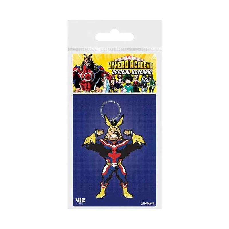 My Hero Academia porte-clés caoutchouc All Might 6 cm My Hero Academia porte-clés caoutchouc All Might 6 cm