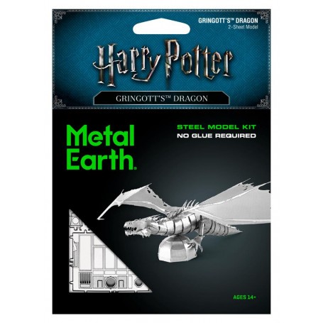 Maquette métal Harry Potter -Dragon Gringotts