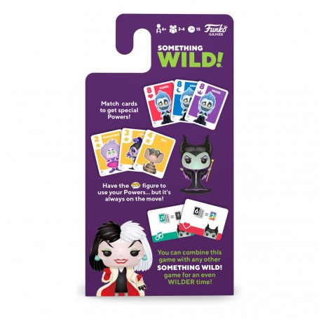  Disney Villains carton de 4 jeux de cartes Something Wild! *FRANÇAIS / ANGLAIS*