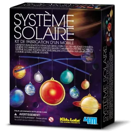 ESPACE / KIT DE FABRICATION D'UN MOBILE SYSTEME SOLAIRE PHOSPHORESCENT