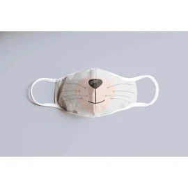 Masque de visage pour enfants de museau de chat