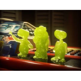 E.T. l´extra-terrestre pack 3 mini figurines Collector's Set Glowing Edition 5 cm