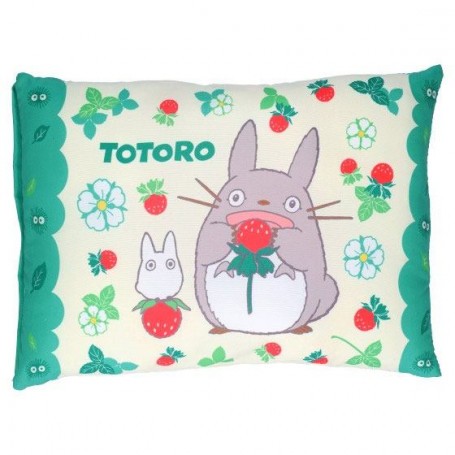  Mon voisin Totoro coussin Totoro & Strawberries 28 x 39 cm