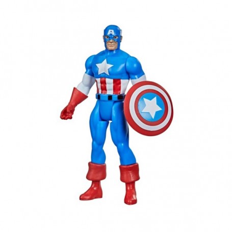 Figurine Marvel Legends Retro Captain America 9.5cm