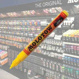Molotow Acrylic Marker One4All 1,5mm 006 Zinc Yellow
