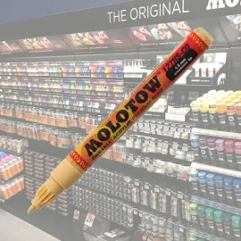Molotow Acrylic Marker One4All 1,5mm 009 Sahara Beige Pastel