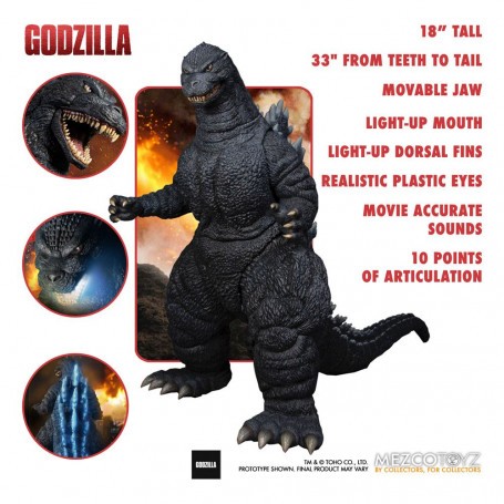 Figurine articulée Godzilla figurine avec son et lumière Ultimate Godzilla 46 cm