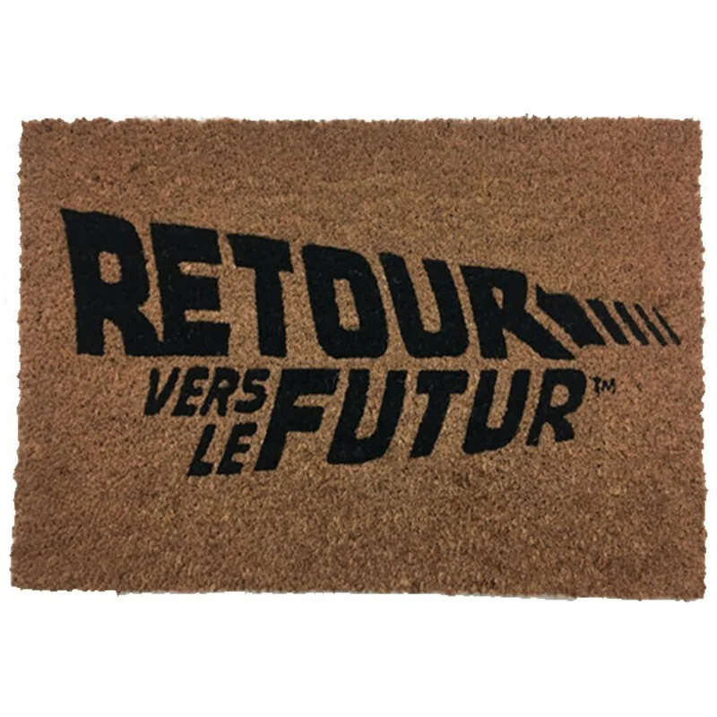 Retour Vers Le Futur Paillasson Logo Français 60X40 Retour Vers Le Futur Paillasson Logo Français 60X40