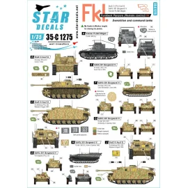 Chars allemands Funklenk 4. Chars de démolition et de contrôle dans les unités allemandes Funklenk (télécommandées). Sturmgeschu