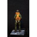 Pilote de la RAF/FAA des années 1950 (une figurine avec choix de têtes - l'une avec un casque volant l'autre avec une casquette Pilote de la RAF/FAA des années 1950 (une figurine avec choix de têtes - l'une avec un casque volant l'autre avec une casquette