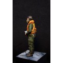 Pilote de la RAF/FAA des années 1950 (une figurine avec choix de têtes - l'une avec un casque volant l'autre avec une casquette Pilote de la RAF/FAA des années 1950 (une figurine avec choix de têtes - l'une avec un casque volant l'autre avec une casquette