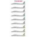 Décal McDonnell F-15A/B ADTAC Eagles : Les F-15 Eagles de l'ADTAC (Air Defence - Tactical Air Command)