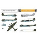 Décal Bombardiers finlandais - Les marques d'après-guerre incluent Bristol Blenheim Mk.I/Mk.IV, Junkers Ju-88A