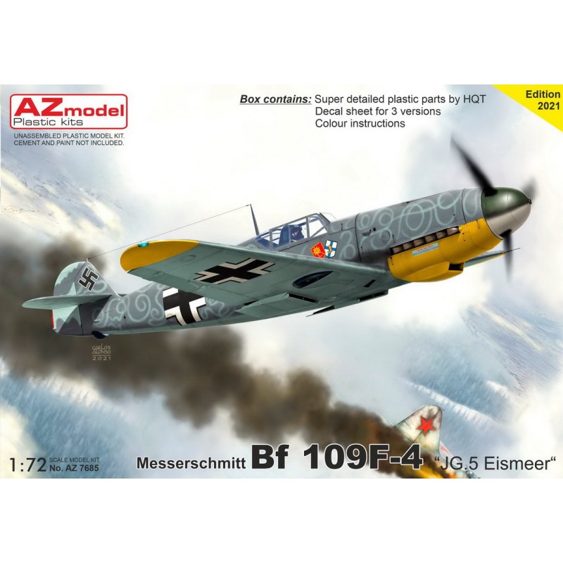 Le filtre Messerschmitt Bf-109F-4 'JG 5 Eismeer' 