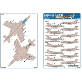 Décal Guerre du Golfe, deuxième partie - Blackburn Buccaneers 1991 - 2016 - Édition 25e anniversaire