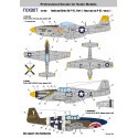 Décal North-American P-51 Mustang Nose art, Part 1 POCHOIRS NON INCLUS