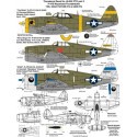 Décal Republic P-47D Thunderbolt 'Razorback' PTO Partie 2 (3)