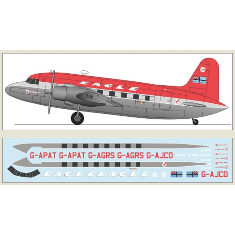 Vickers Viking ??' Aigle (autocollants sérigraphiés)