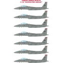 Décal McDonnell F-15E Eagle 'Gunfighters à l'étranger'