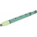 Torpille Allemande WWII Type G7e (3 pièces) Torpille Allemande WWII Type G7e (3 pièces)
