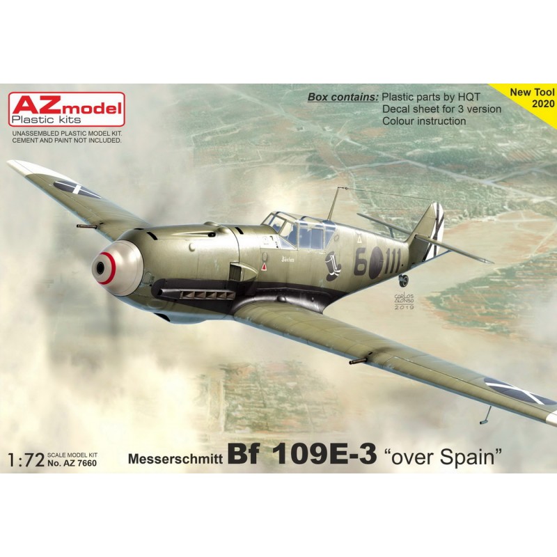 Messerschmitt Bf-109E-3 'Au-dessus de l'Espagne'