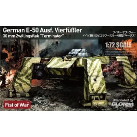 WWII allemagne char d'assaut E50 Terminator, poing de guerre