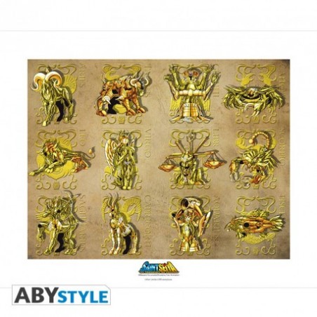  SAINT SEIYA - Collector Artprint "Gold Clothes" (50x40)