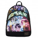 Harry Potter Loungefly Mini Sac A Dos Trilogy Triple Pocket