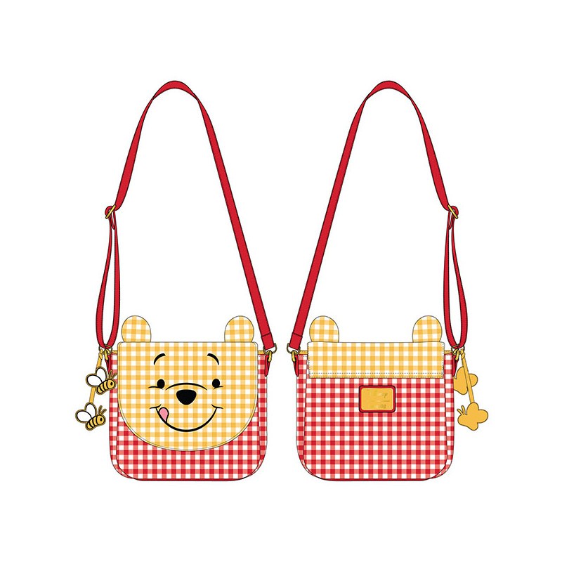 Disney Loungefly Sac A Main Winnie The Pooh Gingham