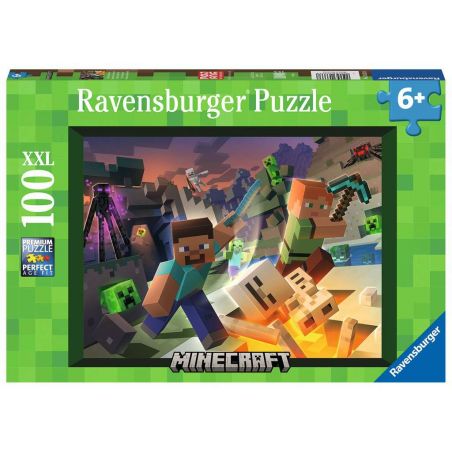  Puzzle 100 p XXL - Monstres de Minecraft