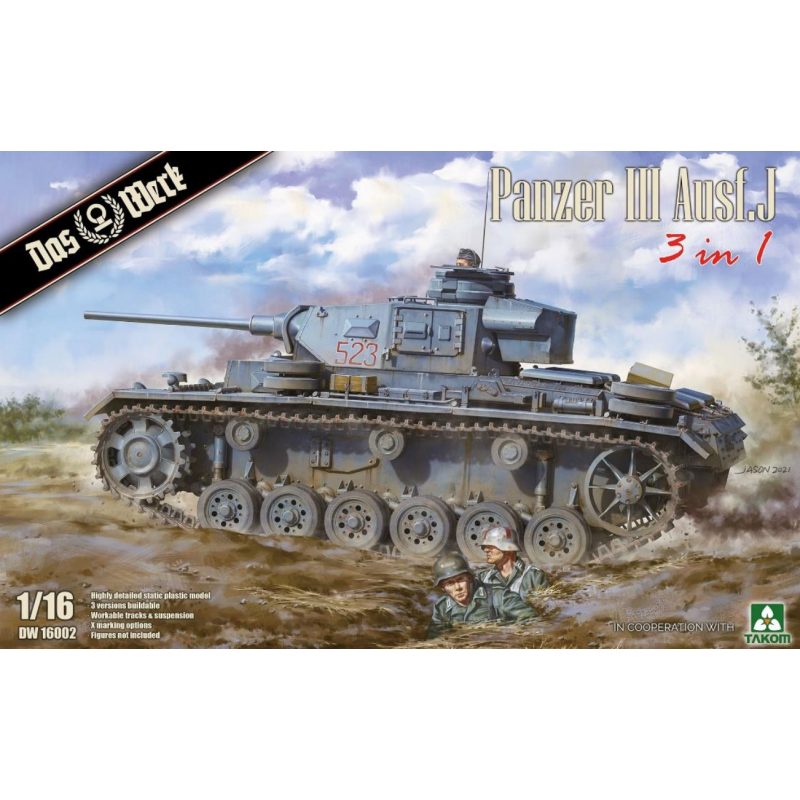Pz.Kpfw.III Ausf.J 3 en 1