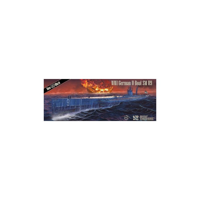 U-Boat SM-U9 WWI allemand