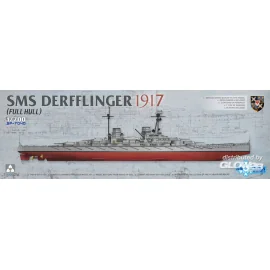 SMS Derfflinger 1917(Full Hull) avec canons en métal 8pcs