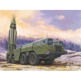 Lanceur soviétique (9P117M1) avec. Fusée R17 du complexe de missiles 9K72 Elbrus (Scud B)