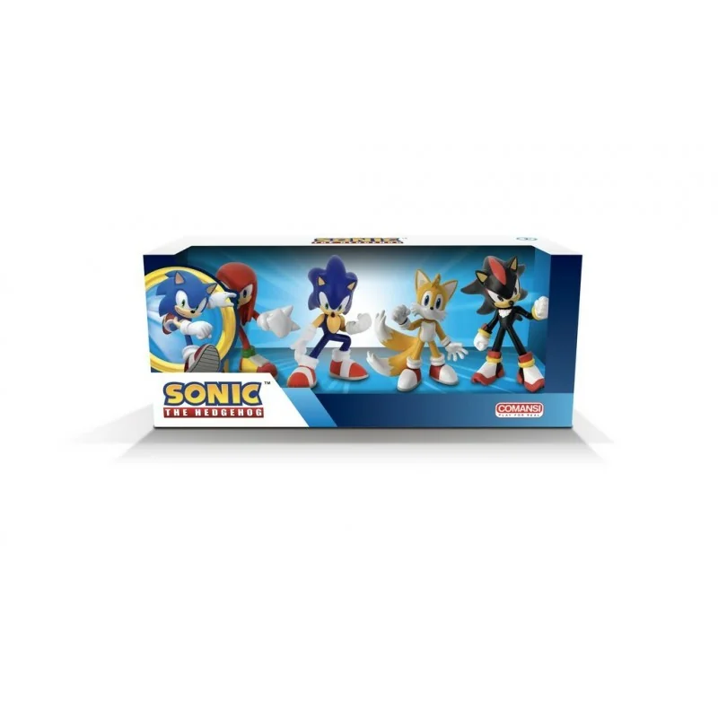 Sonic the Hedgehog : coffret cadeau 4 figurines Sonic the Hedgehog : coffret cadeau 4 figurines