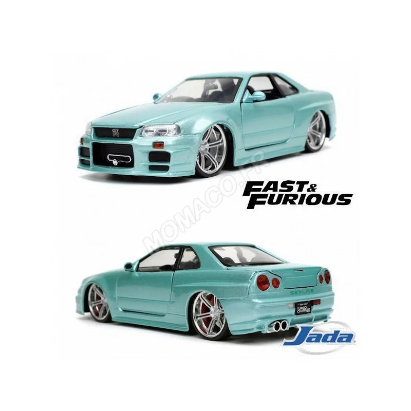 NISSAN SKYLINE GT-R BNR34 "FAST AND FURIOUS - BRIAN"