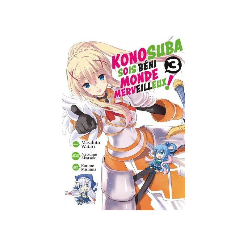 Konosuba - Soit Béni Monde Merveilleux ! Tome 3 Konosuba - Soit Béni Monde Merveilleux ! Tome 3